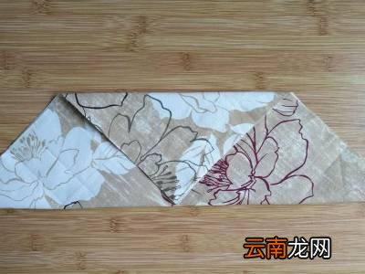 餐布怎么折叠