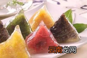 水晶粽子的做法和包法 水晶粽子原来是用西米包的